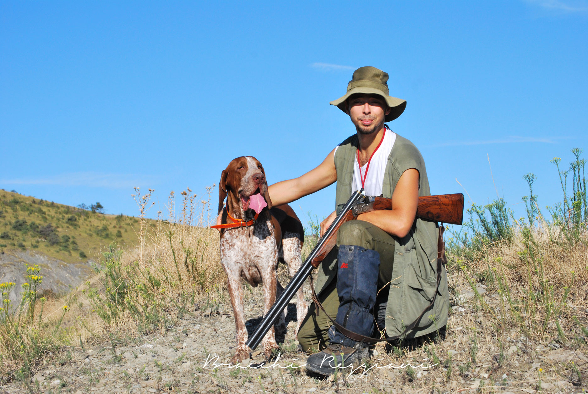 andrea e ulisse a caccia